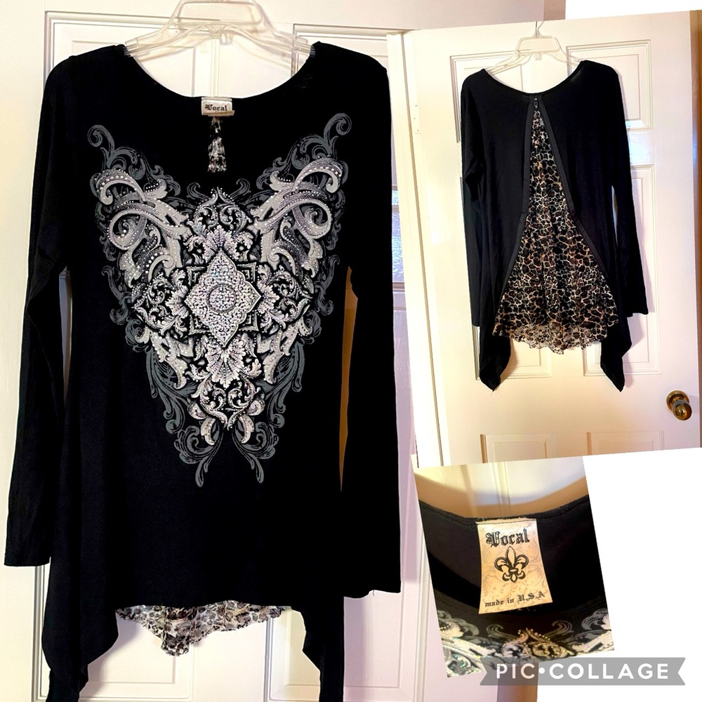 Vocal long sleeve top